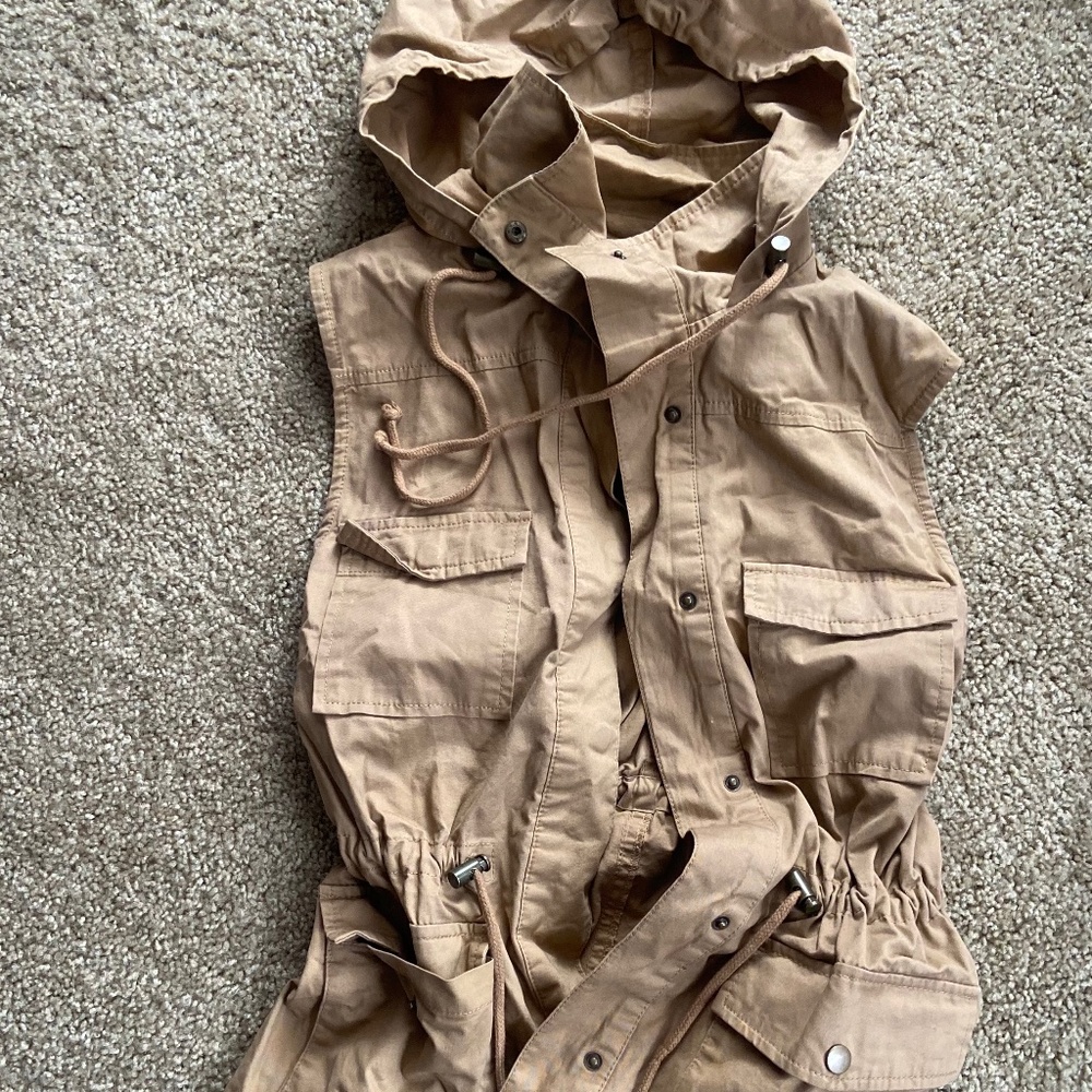 Tan Vest Jacket